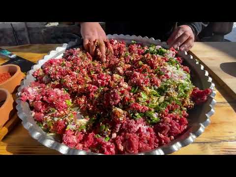A Huge Lamb in the Oven Filled With Pilaf An Oriental Dish