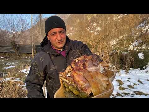 A DELICIOUS DISH COOKED INSIDE LAMB RIBS SPECIAL RECIPE