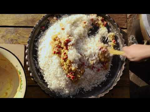 Recipe for Delicious Azerbaijani Pilaf with Juicy Pheasant