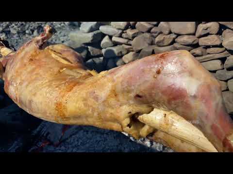 I ROASTED A WHOLE 13 KG OF LAMB ON A SPIT TECHNOLOGIES OF
