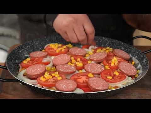 I Cooked 3 Delicious Village Pizza In A One Big Log Grill