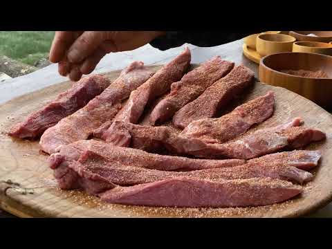 I cooked Delicious Sausages and Meat in a Barrel You won t