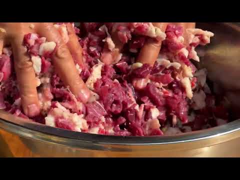 Primitive Technology Of Cooking Homemade Hot Smoked Meat In