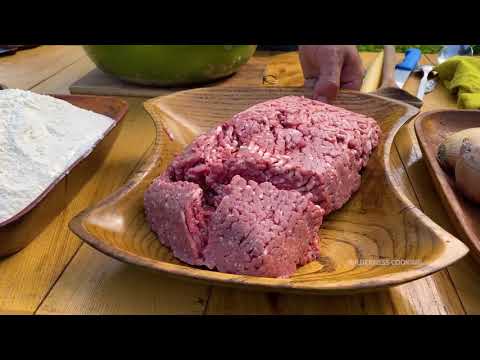 KHINKALI GEORGIAN RECIPE BY WILDERNESS COOKING STREET FOOD