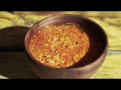 Holiday Pumpkin PILAF in a mountain village Cooking without