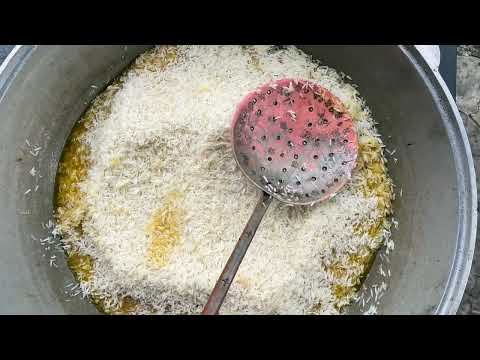 The Recipe for A Very Tasty Uzbek Pilaf made from Homemade