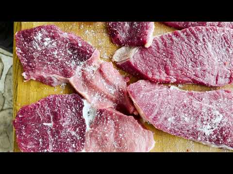 Smoking Beef Jerky in the Wilderness and Cooking Smoked