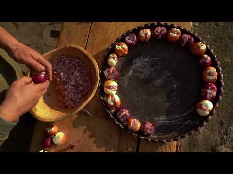 Recipe for Meat Balls in Onions Relaxing cooking without