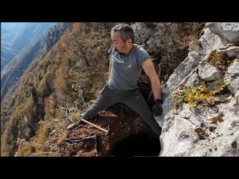 Uçurumda  Büyük Define  Müjdesini Zor Çıkardık !!! Çok Tehlikeli