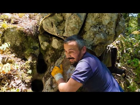 Asırlık Define Kaya Kasası Hazine Dolu Zorla Çıkardım