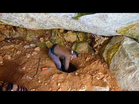 Büyük Kaya Altında 100 Yıllık Defineyi Buldum