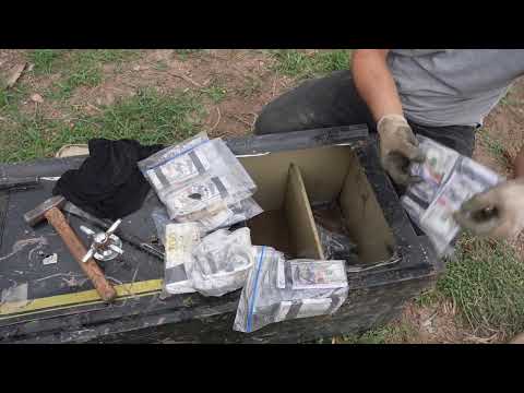 Treasure Hunt With Metal Detector! We Found An Abandoned Safe! (OPENED)