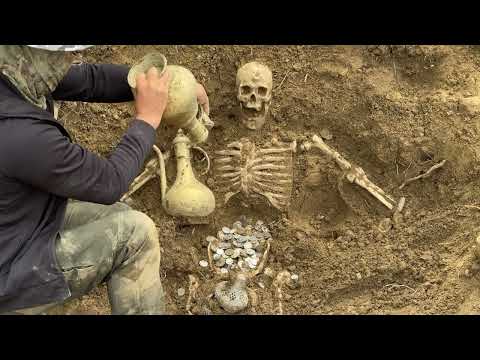 Treasure Hunt With Metal Detector! We Found a King's Tomb Full Of Treasures