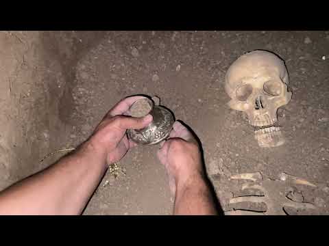 Ancient Tomb We Found By Chance With A Metal Detector. Real Treaure Hunt