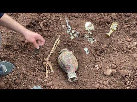 We Found The Tomb Of An Ancient King! Treasure Hunt With Metal Detector