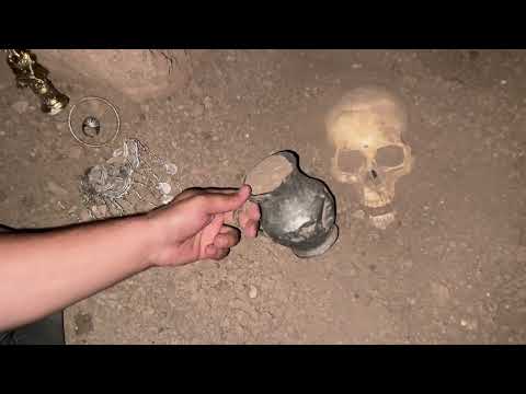 We Found A Rich Male Grave With A Metal Detector. Big Treasure Hunt