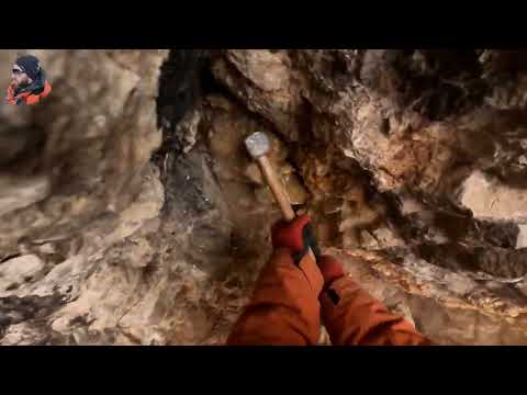 Eşkiya Mağarasındaki Kaya Kasasını Açıyorum, Define Bulma Anı, Büyük Hazine, Treasure Find Moment #6