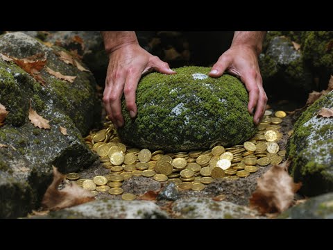 Beklenmedik Yerde, Yosunlar İçinde Altın Sikkeler ile Dolu Define Kasasını Buldum