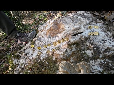 Gizemli Ormanda Define Kasası Bulundu