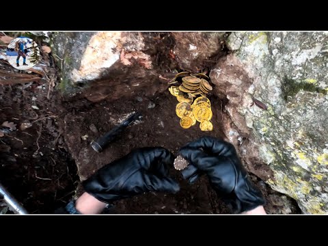 Kaya Kasası Açtım Muhteşem Altınlar Buldum Mahsen Girişinde Define Bulma Anı Treasure Find Moment #2