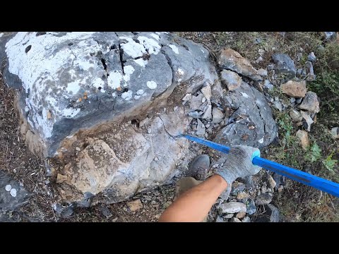 İlk Defa Gördüğüm Define İşareti, Kaya Kasasından Define Bulma Anı